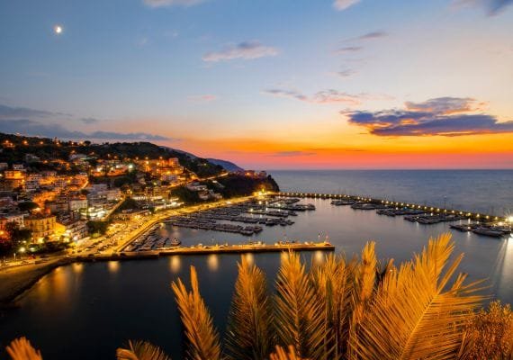 Agropoli porto panorama